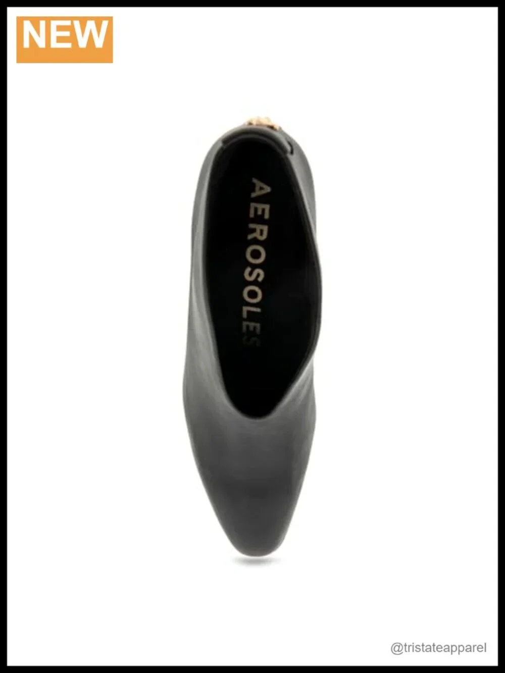 Aerosoles Maud Ankle Boots Block Heel Leather Cushioned Comfy